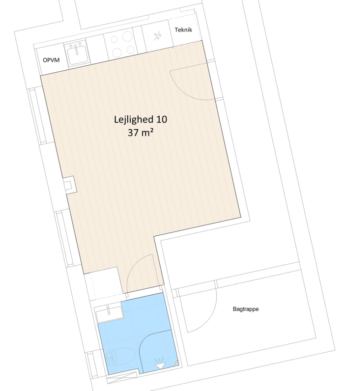 Østergade 4C, 2. dør. 10, 9800 Hjørring - Image 9